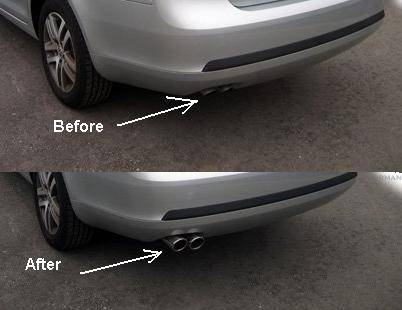 Custom - Jetta TDI Exhaust Tip