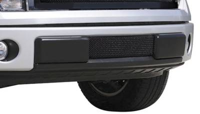 T-Rex - Ford F150 T-Rex Upper Class Bumper Mesh Grille - All Black with Formed Mesh - 52569