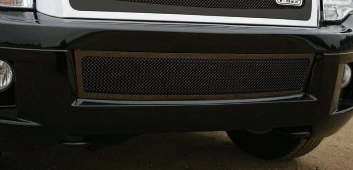T-Rex - Ford Expedition T-Rex Upper Class Bumper Mesh Grille - All Black - 52594