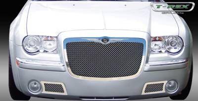 T-Rex - Chrysler 300 T-Rex Upper Class Polished Stainless Mesh Grille - 54471