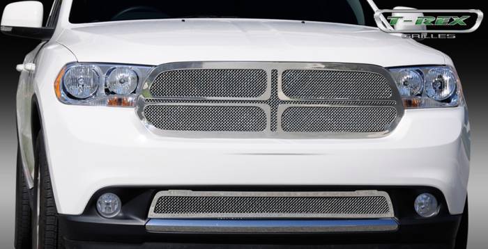 T-Rex - Dodge Durango T-Rex Upper Class Polished Stainless Mesh Grille - 1PC - 54492
