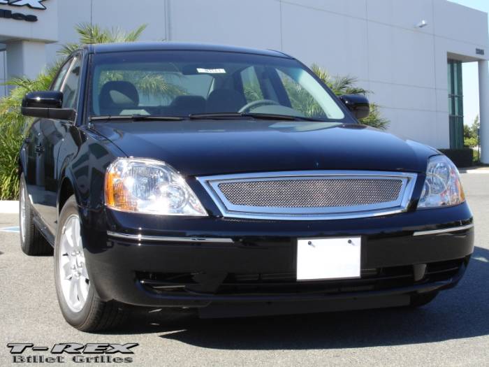 T-Rex - Ford 500 T-Rex Upper Class Polished Stainless Mesh Grille - 54520