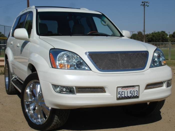 T-Rex - Lexus GX T-Rex Upper Class Polished Stainless Mesh Grille - 54601