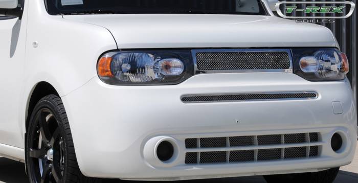 T-Rex - Nissan Cube T-Rex Upper Class Polished Stainless Mesh Grille - 54772
