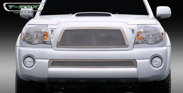 T-Rex - Toyota Tacoma T-Rex Upper Class Polished Stainless Mesh Grille - 54895