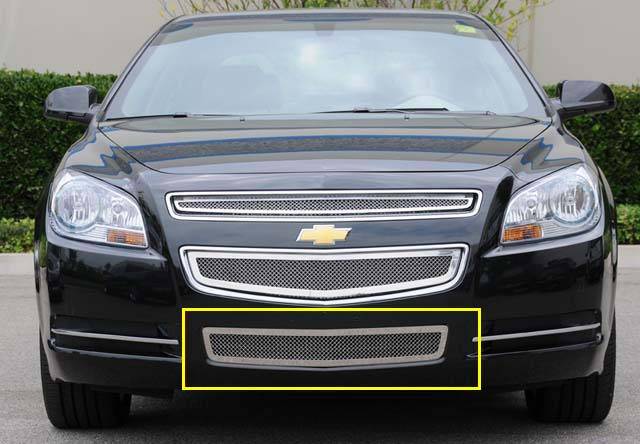 T-Rex - Chevrolet Malibu T-Rex Upper Class Polished Stainless Bumper Mesh Grille - 55168