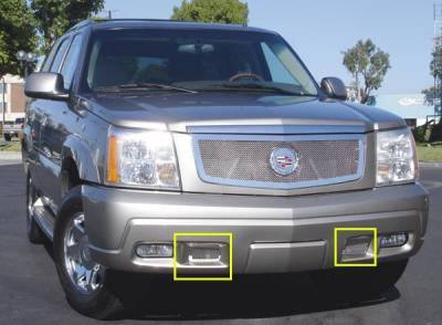 T-Rex - Cadillac Escalade T-Rex Upper Class Polished Stainless Bumper Mesh Grille - 55183
