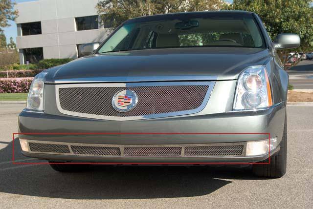 T-Rex - Cadillac DTS T-Rex Upper Class Polished Stainless Bumper Mesh Grille - 55188