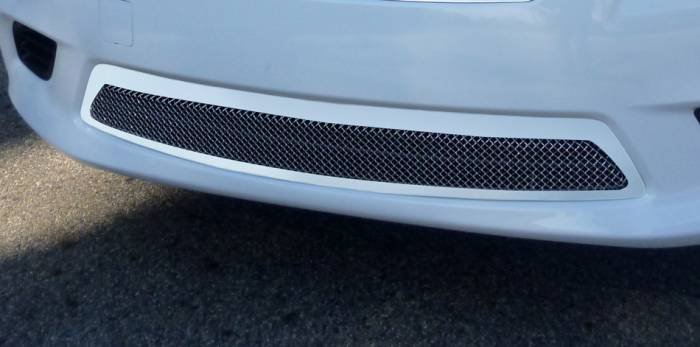 T-Rex - Nissan Versa T-Rex Upper Class Polished Stainless Mesh Bumper Grille - 55775