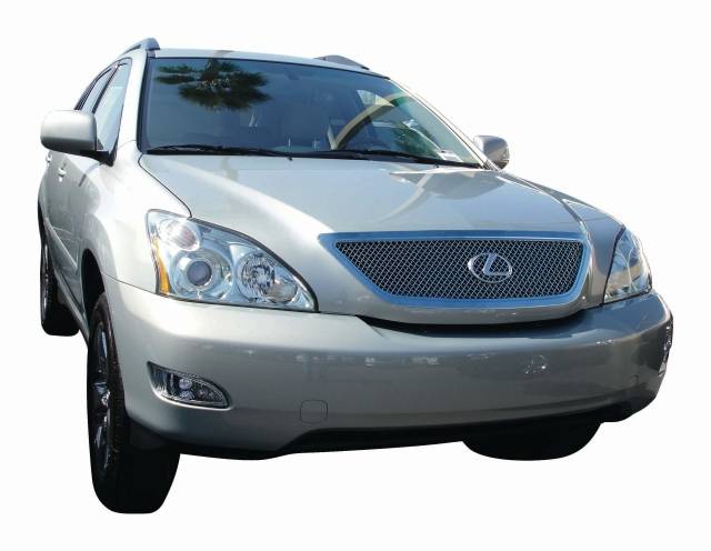 T-Rex - Lexus RX300 T-Rex Hybrid Series Grille with Wire Mesh - Polished - 70640