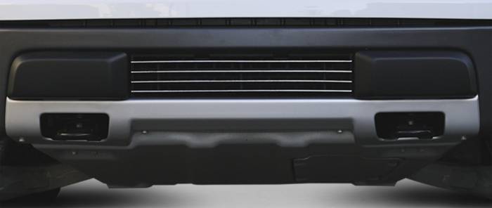 T-Rex - Ford F150 T-Rex Laser Billet Bumper Grille with Polished Leading Edges - 6225660
