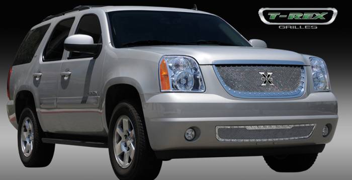 T-Rex - GMC Yukon T-Rex X-Metal Series Studded Main Grille - Polished Stainless Steel - 6711710