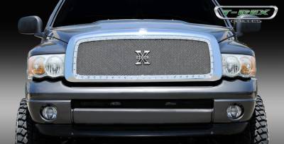 T-Rex - Dodge Ram T-Rex X-Metal Series Studded Main Grille - Custom Full Opening - Polished Stainless Steel - 1PC - 6714610