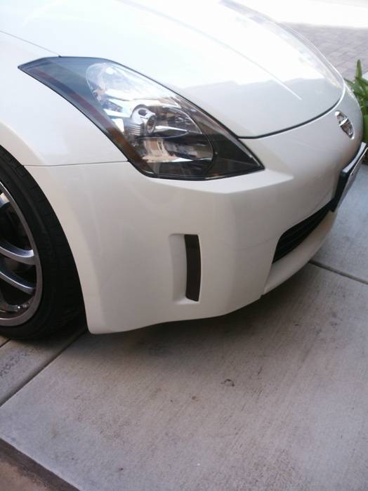 Custom - Smoked Headlight Outline Overlays Z