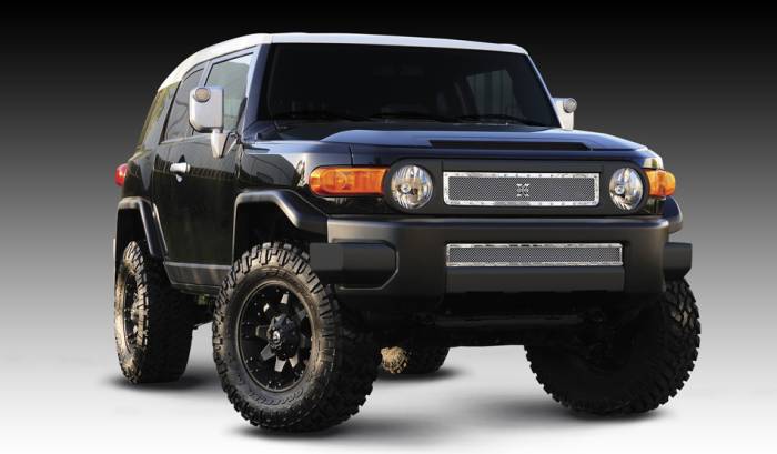 T-Rex - Toyota FJ Cruiser T-Rex X-Metal Series Studded Main Grille - Polished Stainless Steel - 6719320