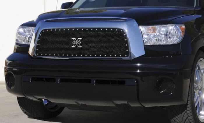 T-Rex - Toyota Tundra T-Rex X-Metal Series Studded Main Grille - All Black - 6719591