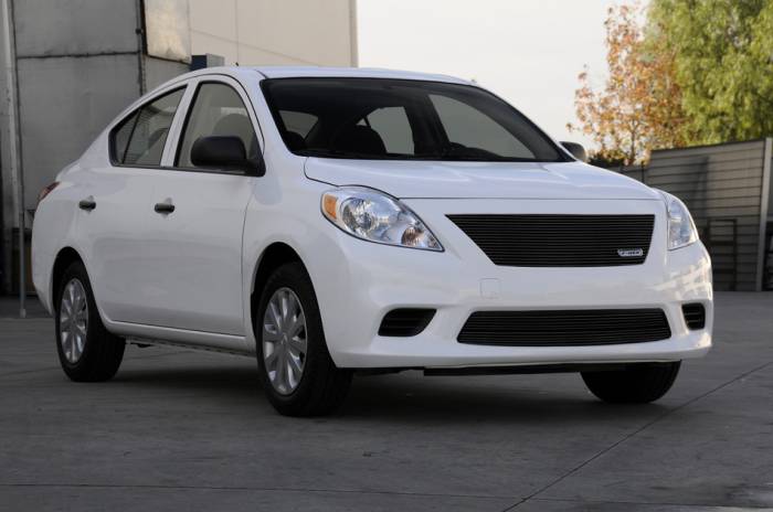 T-Rex - Nissan Versa T-Rex Billet Grille Insert - All Black - 20775B