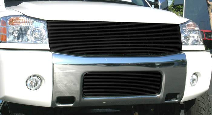 T-Rex - Nissan Armada T-Rex Billet Grille Insert - All Black - 22 Bars - 1PC - 20780B