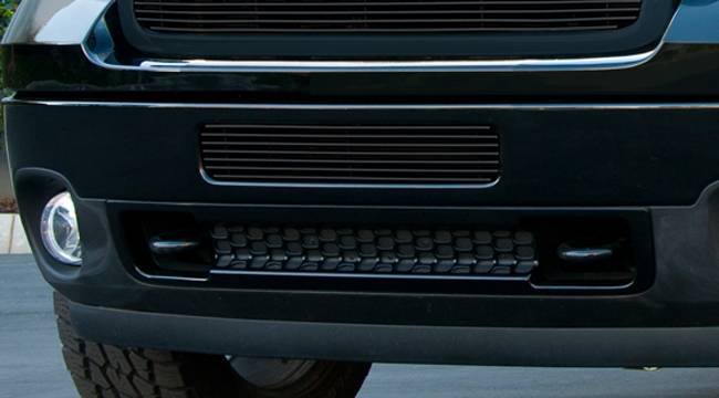 T-Rex - GMC Sierra T-Rex Bumper Billet Grille - All Black - 25209B