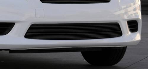 T-Rex - Nissan Versa T-Rex Bumper Billet Grille Insert - All Black - 25775B