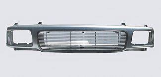 Street Scene - GMC S15 Street Scene Grille Shell with 4mm Billet Grille - Sealed Beam Style - 950-75517