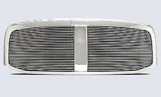 Street Scene - Dodge Ram Street Scene Custom Chrome Grille Shell with 4mm Billet Grille - 950-75519