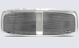 Street Scene - Dodge Ram Street Scene Custom Chrome Grille Shell with 8mm Billet Grille - 950-75520