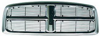 Street Scene - Dodge Ram Street Scene Chrome Grille Shell with Polished 4mm Billet Grille - 950-75531
