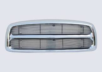 Street Scene - Dodge Ram Street Scene Chrome Grille Shell with 2 Piece 4mm Billet Grille - 950-75532