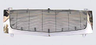 Street Scene - Cadillac Escalade Street Scene Chrome Grille Shell with 4mm Billet Grille - 950-75539
