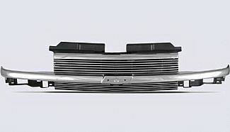 Street Scene - Chevrolet S10 Street Scene Chrome Framless Shell with 4mm Billet Grille - 950-75542