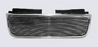 Street Scene - GMC S15 Street Scene Chrome Grille Shell with 4mm Polished Billet Grille - 950-75547