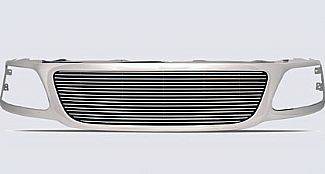 Street Scene - Ford Expedition Street Scene Chrome Steel Grille Shell with Billet Grille - 950-75571