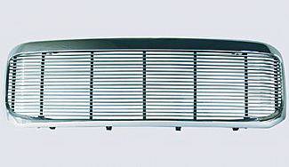 Street Scene - Ford Excursion Street Scene Chrome Grille Shell with 4mm Billet Grille - 950-75573