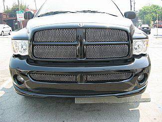 Street Scene - Dodge Ram Street Scene Black Chrome Grille for 950-70505 Bumper Cover - 950-76509