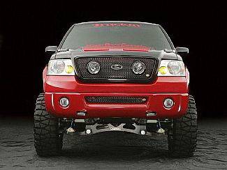 Street Scene - Ford F150 Street Scene Black Chrome Grille Generation 1 Bumper Cover - 950-76833