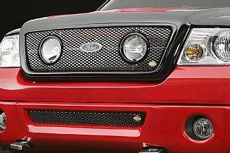 Street Scene - Ford F150 Street Scene Black Chrome Grille Generation 2 Bumper Cover - 950-76838