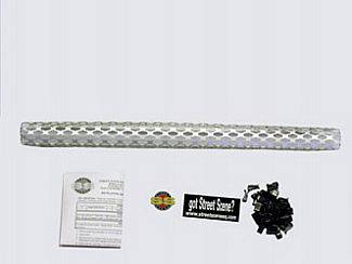 Street Scene - GMC S15 Street Scene Satin Aluminum Grille for Generation 1 Bumper Cover - 950-77119