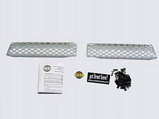 Street Scene - Chevrolet S10 Street Scene Satin Aluminum Grille for Generation 1 Bumper Cover - 950-77123