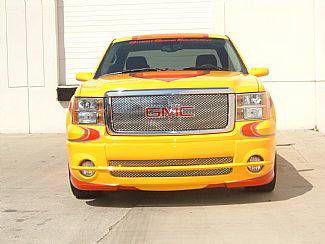 Street Scene - GMC Sierra Street Scene Satin Aluminum Grille for Generation 1 Bumper Cover - 950-77196