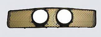 Street Scene - Ford Mustang Street Scene Center Light Mount Shell Satin Aluminum Grille - 950-77590
