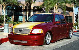 Street Scene - Ford F150 Street Scene Satin Aluminum Grille for Generation 3 Bumper Cover - 950-77812