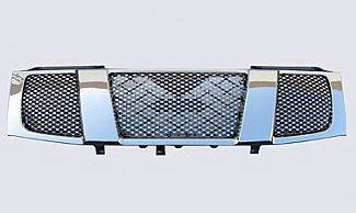 Street Scene - Nissan Titan Street Scene Chrome Grille Shell with Chrome Speed Grille - 950-78526