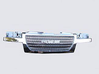 Street Scene - GMC Canyon Street Scene Chrome Grille Shell with Chrome Speed Grille - 950-78568