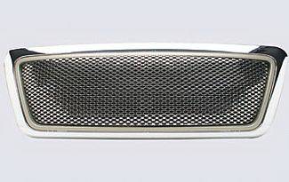 Street Scene - Ford F150 Street Scene Chrome Grille Shell with Chrome Speed Grille - 950-78575
