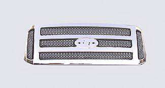 Street Scene - Ford Excursion Street Scene Chrome Grille Shell with Chrome Speed Grille - 950-78595