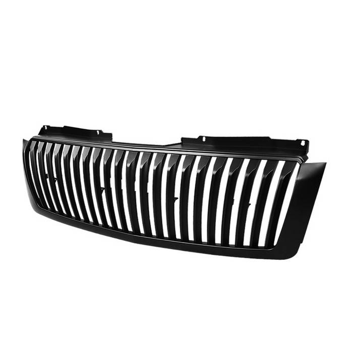 Spyder - Chevrolet Tahoe Spyder Front Grille - Black - GRI-SP-CSUB07-BK