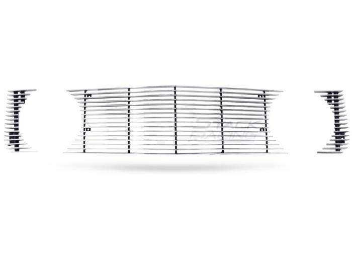 Stack Racing - Ford Mustang Stack Racing Billet Upper Grille - GRL-05-GT-NPC