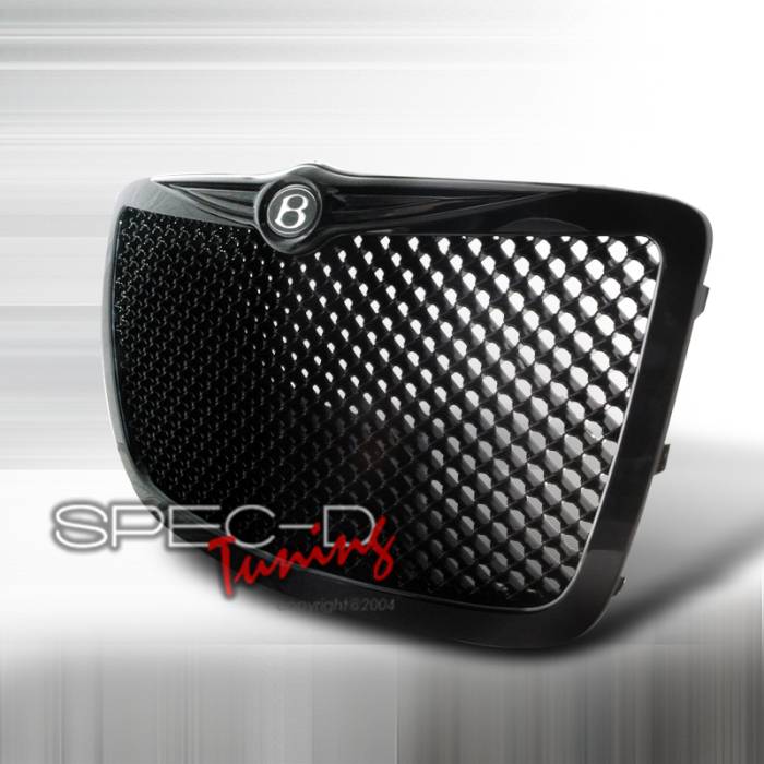 Spec-D - Chrysler 300 Spec-D Mesh Grille - Black - HG-300C05JM