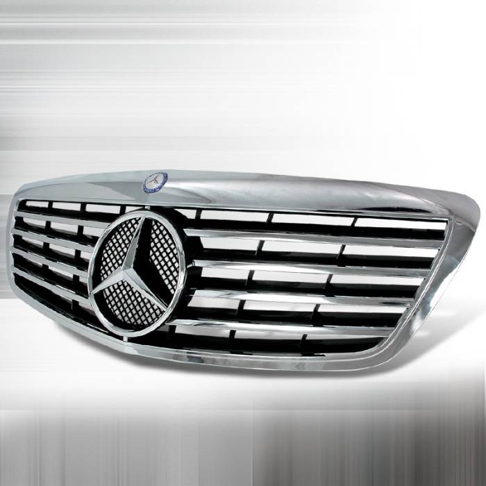 Spec-D - Mercedes-Benz S Class Spec-D Si Style Front Grille - HG-BW22106SL